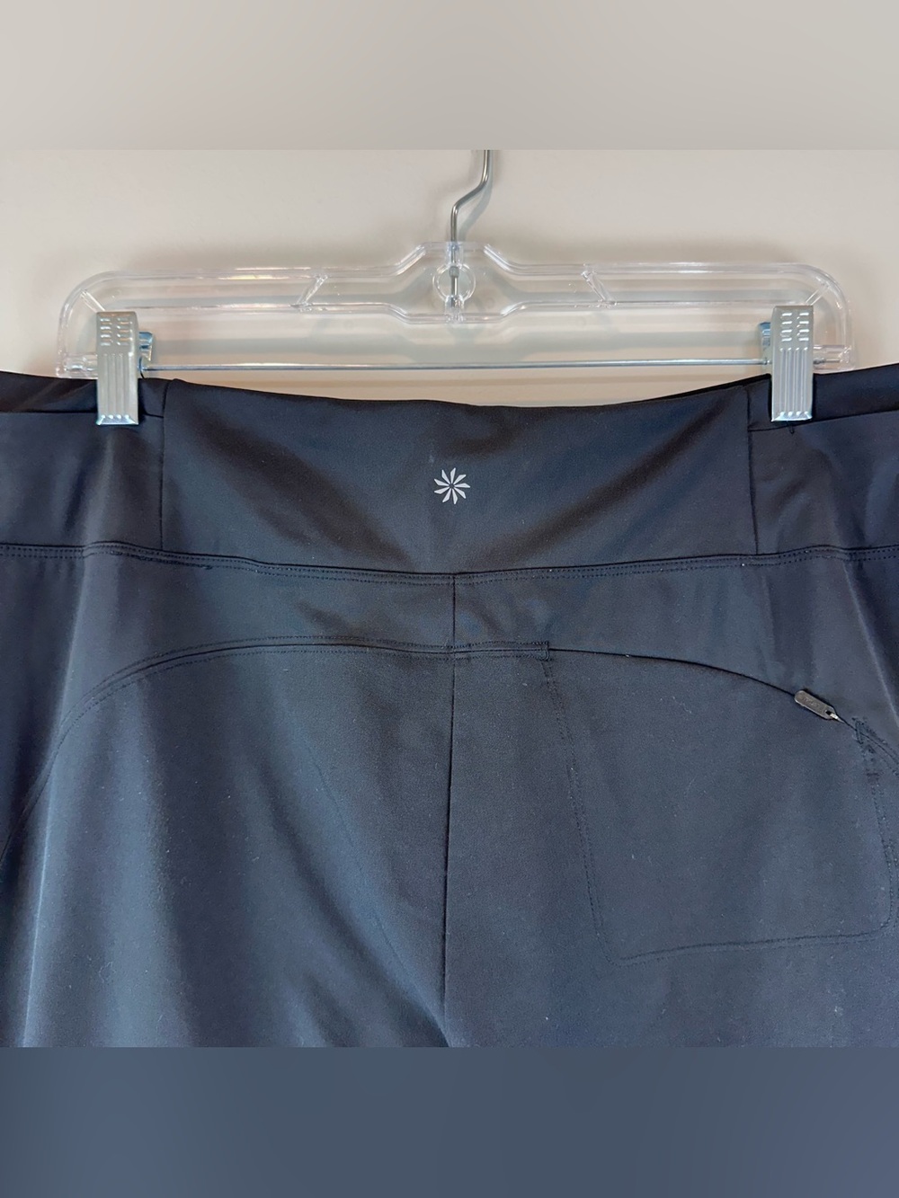 Athleta Black Fairway High Rise Casual Preppy Golf Pants Size 16 - Picture 4 of 8